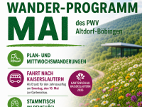 PWV – Wanderprogramm Mai